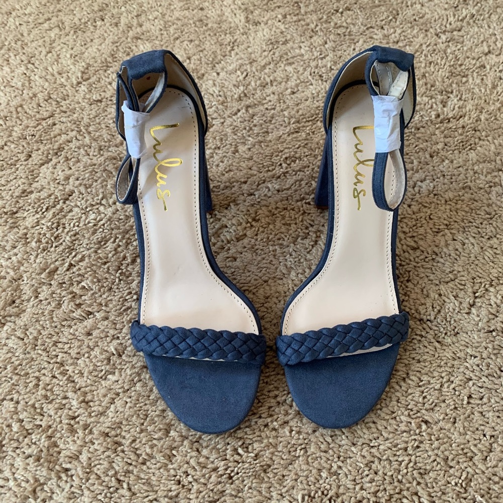 Lulus blue heels
